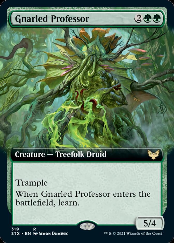 Gnarled Professor (Extended Art) [Strixhaven: School of Mages] | Black Swamp Games