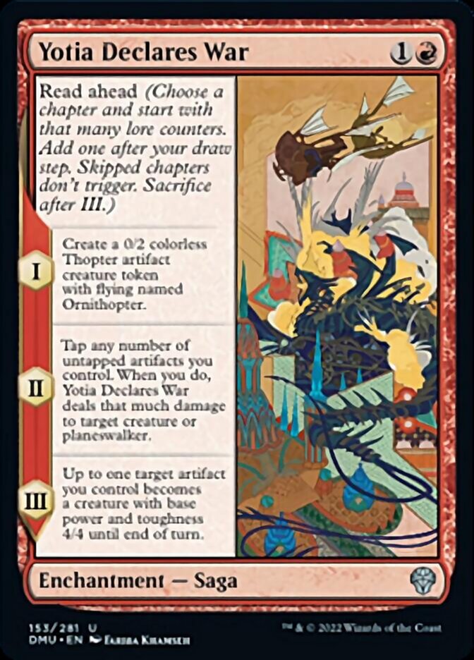 Yotia Declares War [Dominaria United] | Black Swamp Games