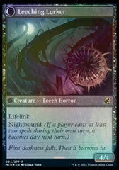 Curse of Leeches // Leeching Lurker [Innistrad: Midnight Hunt Prerelease Promos] | Black Swamp Games