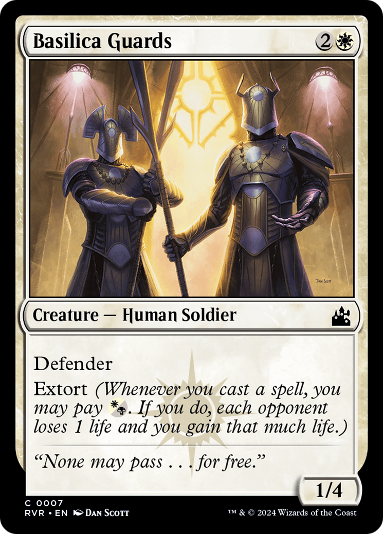 Basilica Guards [Ravnica Remastered] | Black Swamp Games