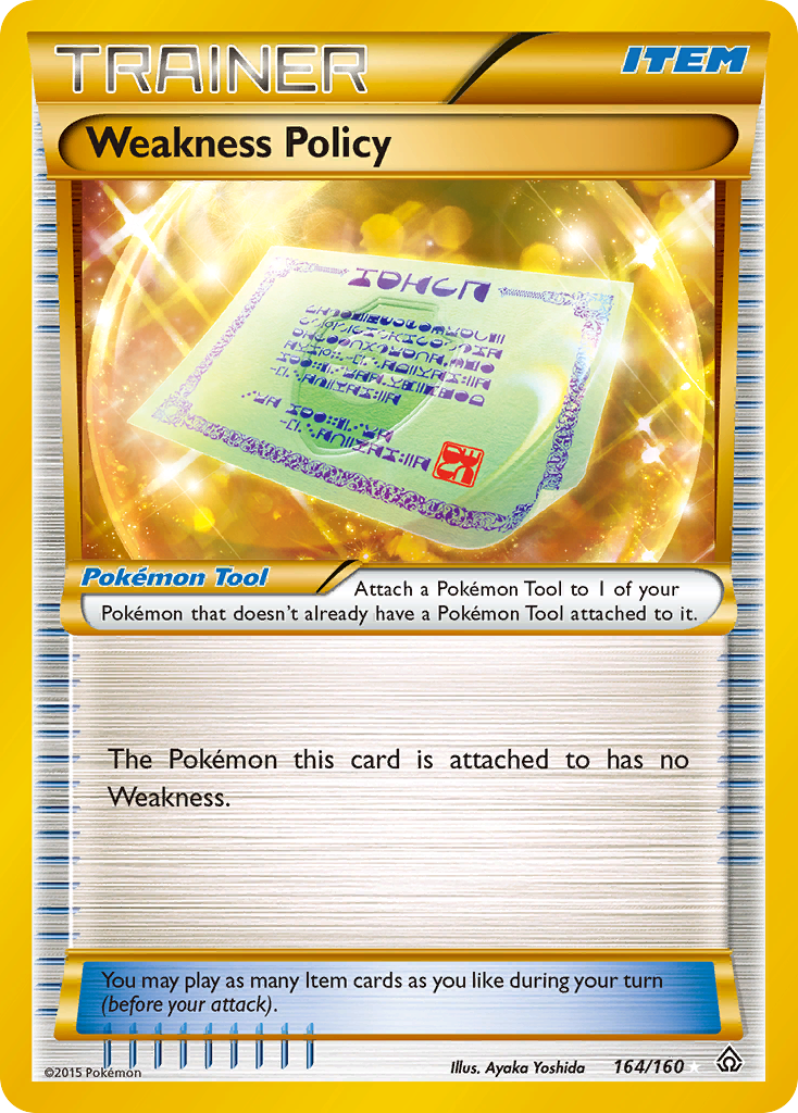Weakness Policy (164/160) [XY: Primal Clash] | Black Swamp Games