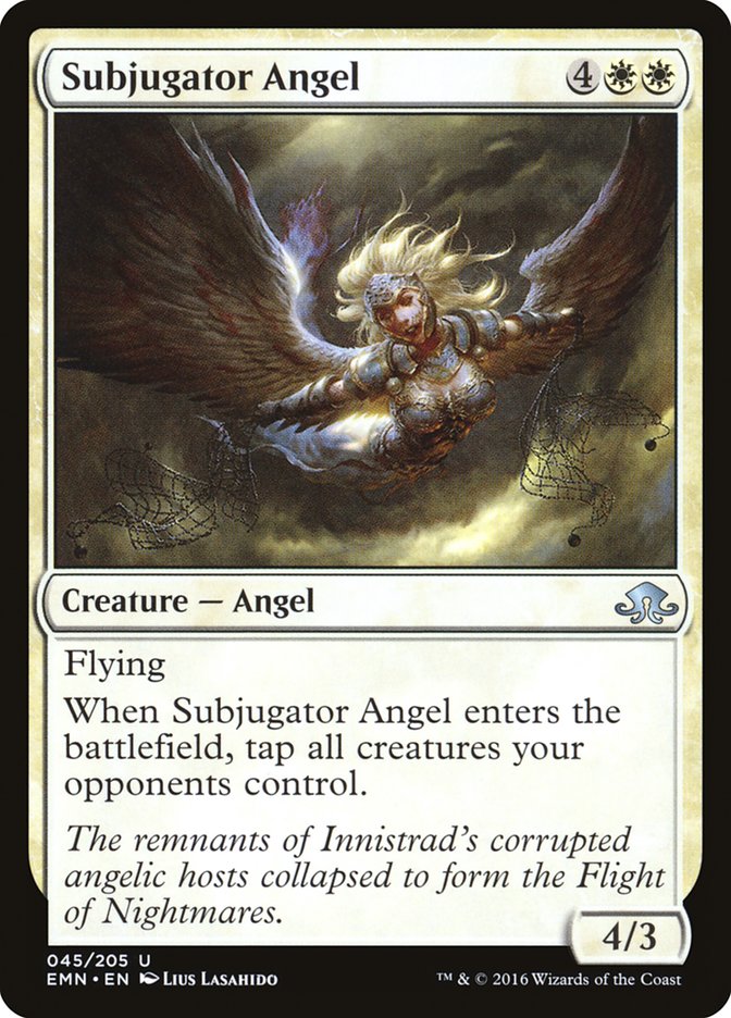 Subjugator Angel [Eldritch Moon] | Black Swamp Games