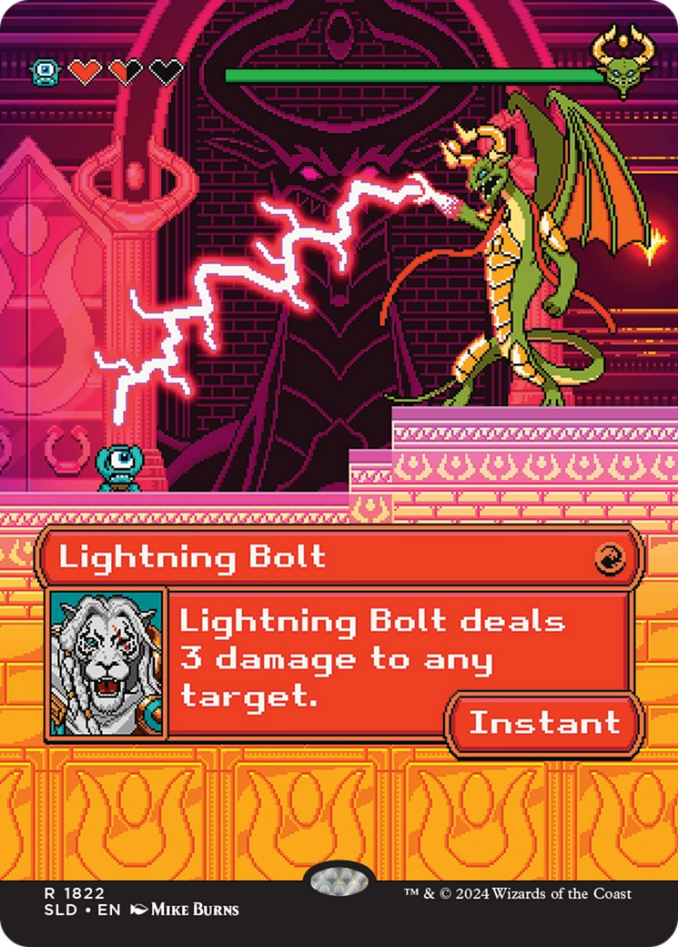 Lightning Bolt (1822) [Secret Lair Drop Series] | Black Swamp Games