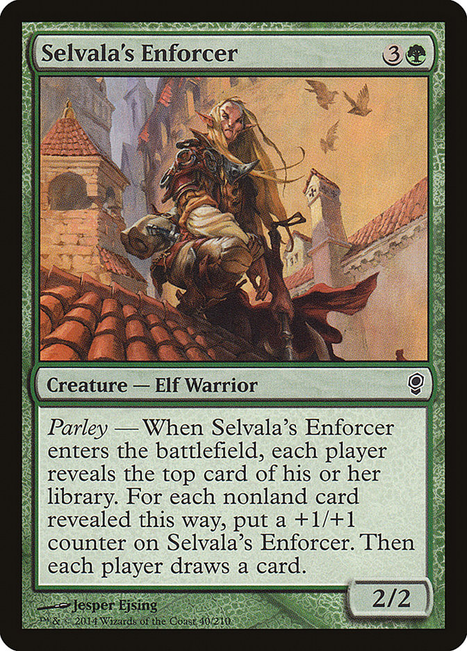 Selvala's Enforcer [Conspiracy] | Black Swamp Games