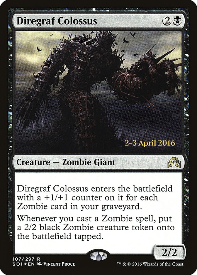 Diregraf Colossus [Shadows over Innistrad Prerelease Promos] | Black Swamp Games