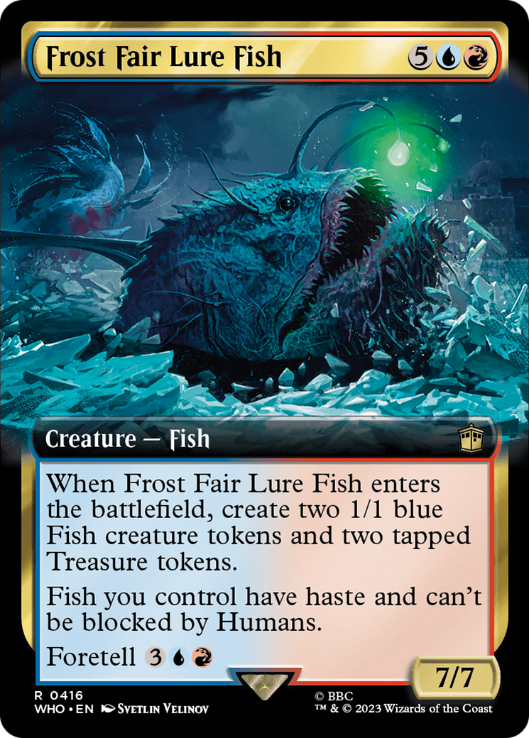 Frost Fair Lure Fish (Extended Art) [Doctor Who] | Black Swamp Games