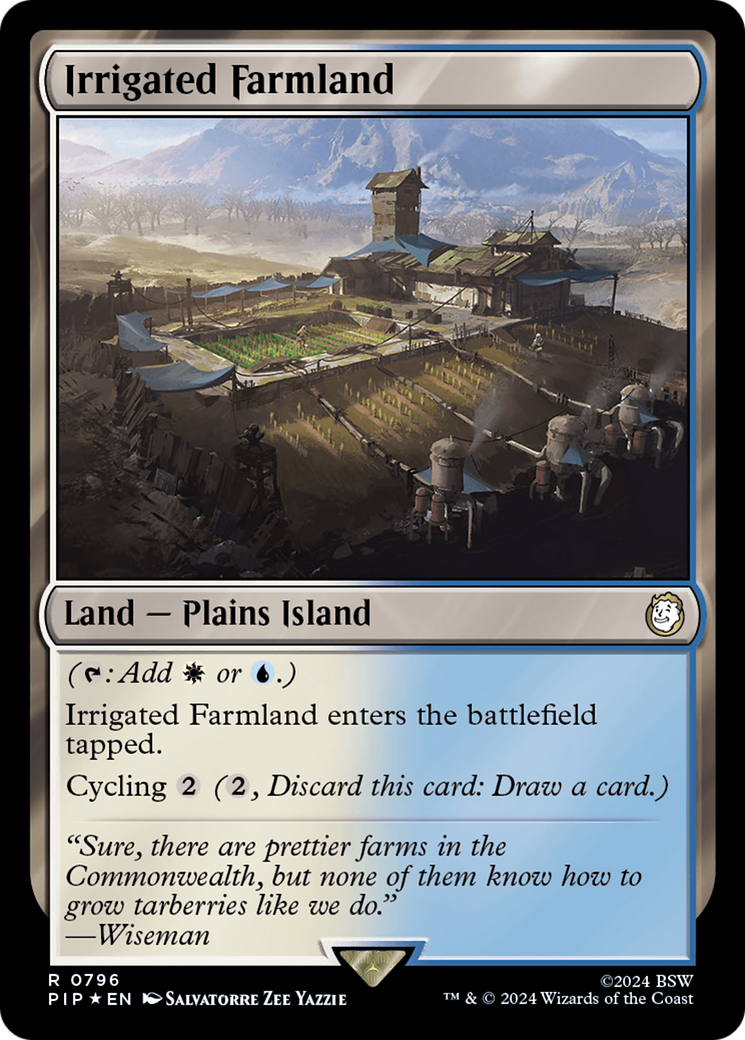 Irrigated Farmland (Surge Foil) [Fallout] | Black Swamp Games