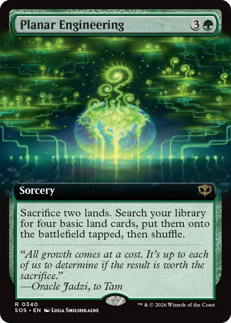 Planar Engineering (Extended Art) [Secrets of Strixhaven] | Black Swamp Games