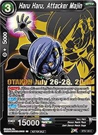 Haru Haru, Attacker Majin (OTAKON 2019) (BT3-120_PR) [Promotion Cards] | Black Swamp Games