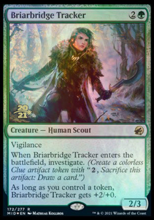 Briarbridge Tracker [Innistrad: Midnight Hunt Prerelease Promos] | Black Swamp Games