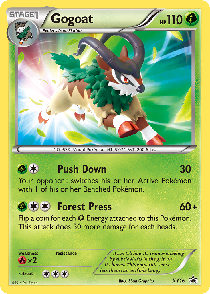 Gogoat (XY16) [XY: Black Star Promos] | Black Swamp Games