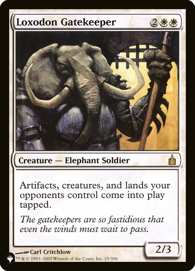 Loxodon Gatekeeper [The List] | Black Swamp Games