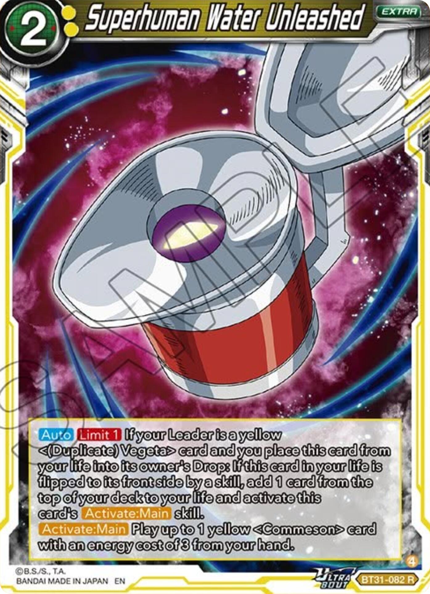 Superhuman Water Unleashed (BT31-082) [Impact Beyond Dimensions] | Black Swamp Games