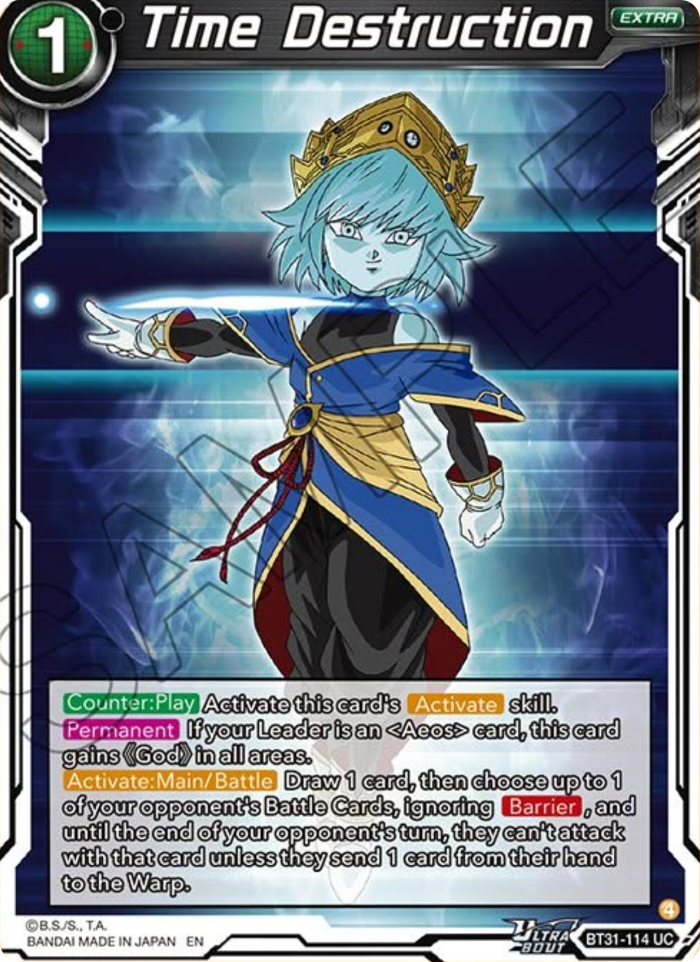 Time Destruction (BT31-114) [Impact Beyond Dimensions] | Black Swamp Games