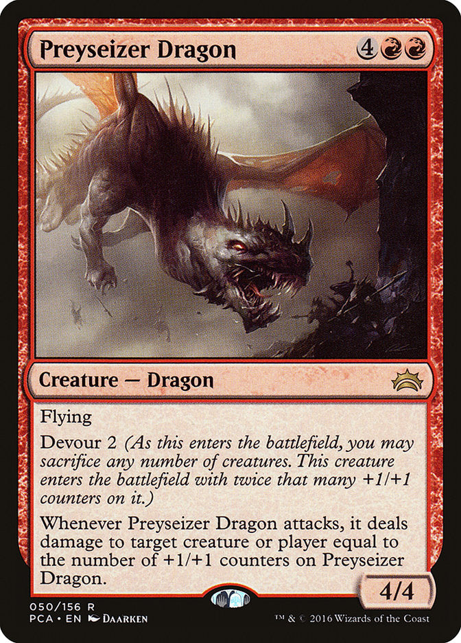 Preyseizer Dragon [Planechase Anthology] | Black Swamp Games