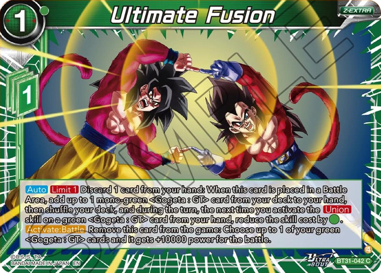 Ultimate Fusion (BT31-042) [Impact Beyond Dimensions] | Black Swamp Games