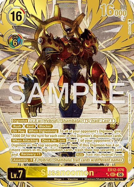 Susanoomon [EX12-076] (Rare Pull) [Digital World Shambala] | Black Swamp Games