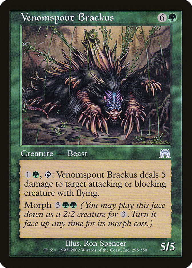 Venomspout Brackus [Onslaught] | Black Swamp Games