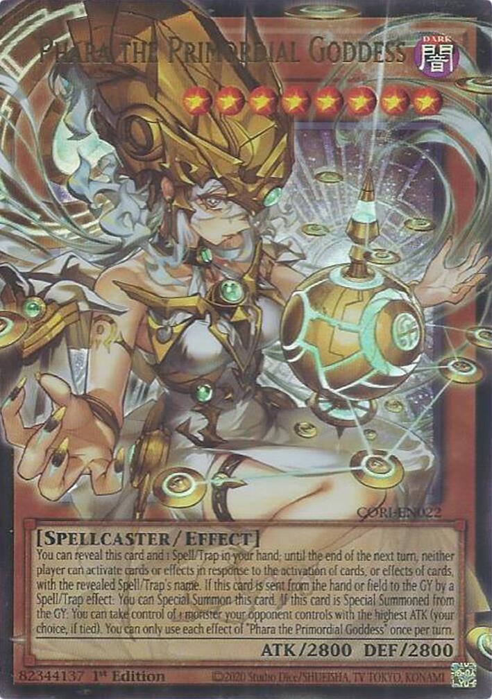 Phara the Primordial Goddess (Extended Art) [CORI-EN022] Ultra Rare | Black Swamp Games