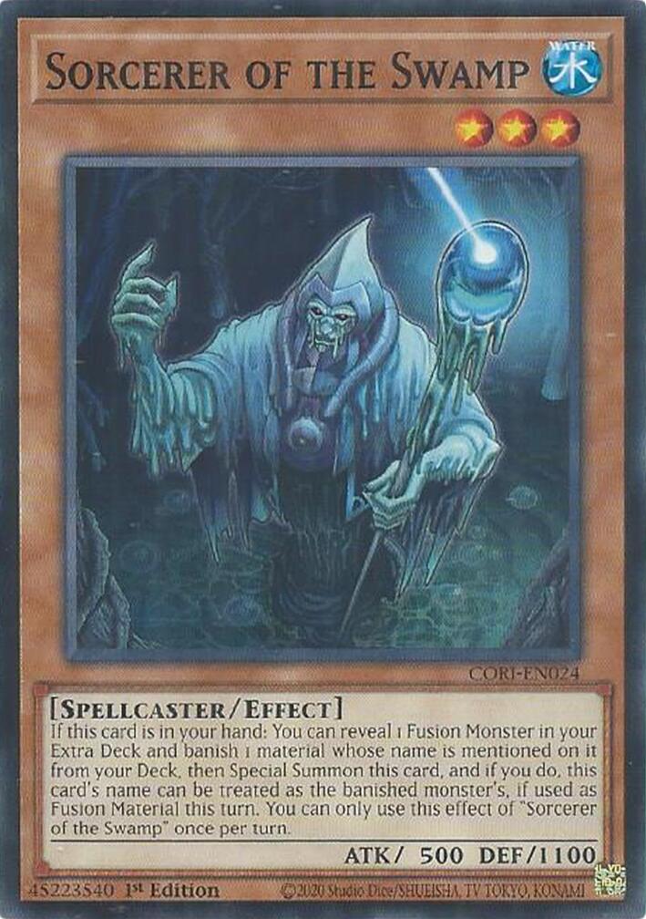 Sorcerer of the Swamp [CORI-EN024] Common | Black Swamp Games