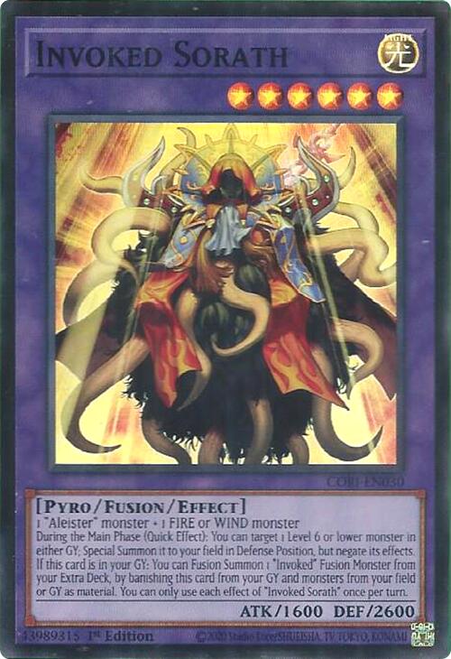 Invoked Sorath [CORI-EN030] Super Rare | Black Swamp Games
