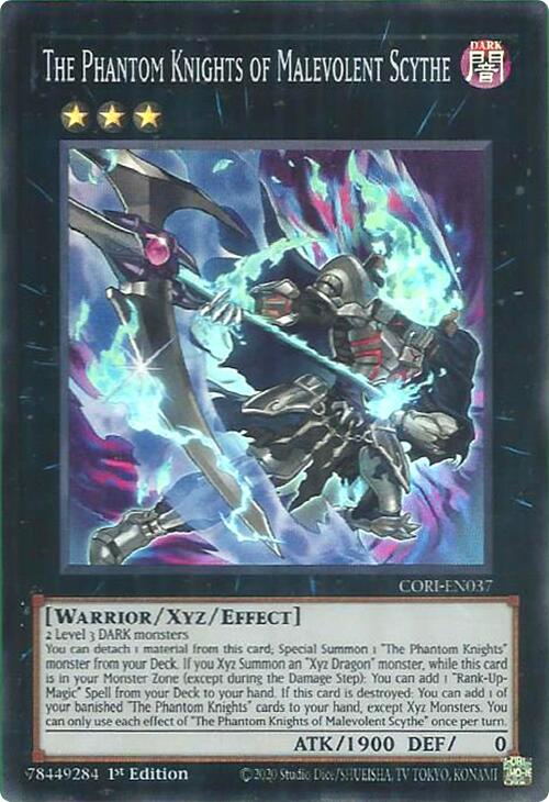 The Phantom Knights of Malevolent Scythe [CORI-EN037] Super Rare | Black Swamp Games