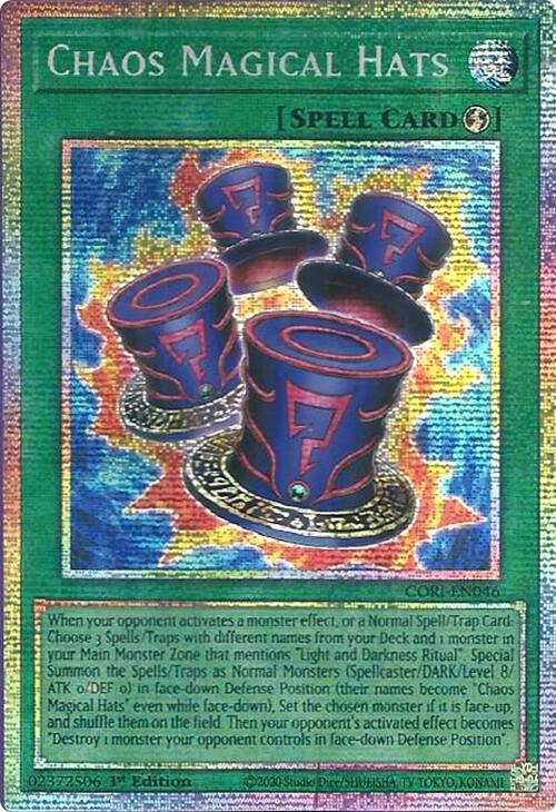 Chaos Magical Hats (Starlight Rare) [CORI-EN046] Starlight Rare | Black Swamp Games