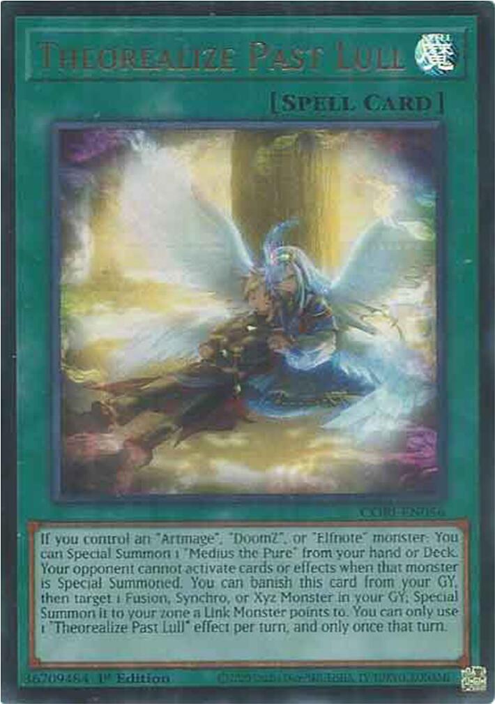 Theorealize Past Lull [CORI-EN056] Ultra Rare | Black Swamp Games