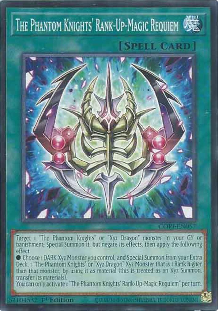 The Phantom Knights' Rank-Up-Magic Requiem [CORI-EN057] Common | Black Swamp Games