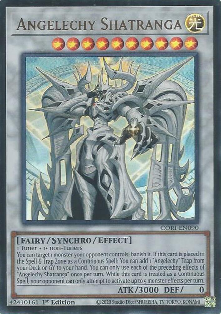Angelechy Shatranga [CORI-EN090] Ultra Rare | Black Swamp Games