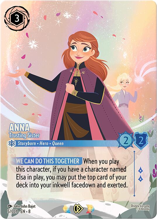 Anna - Trusting Sister (5) [Promo Cards] | Black Swamp Games