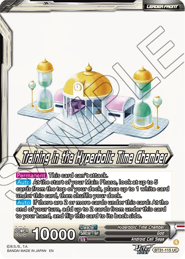 Training in the Hyperbolic Time Chamber // Completed Training in the Hyperbolic Time Chamber (SLR) (BT31-115) [Impact Beyond Dimensions] | Black Swamp Games