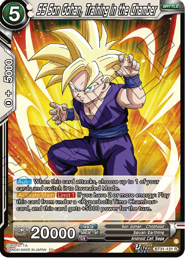 SS Son Gohan, Training in the Chamber (BT31-121) [Impact Beyond Dimensions] | Black Swamp Games