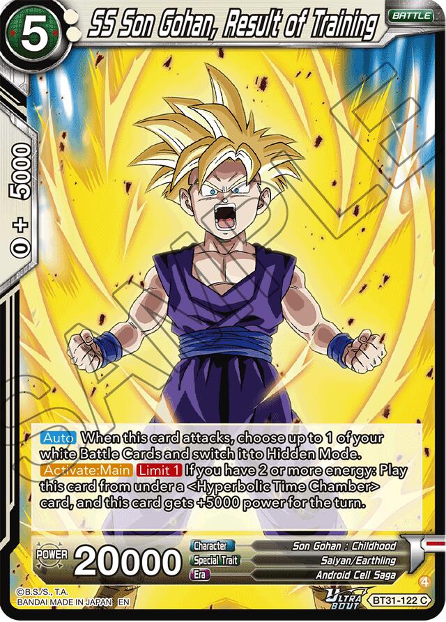 SS Son Gohan, Result of Training (BT31-122) [Impact Beyond Dimensions] | Black Swamp Games