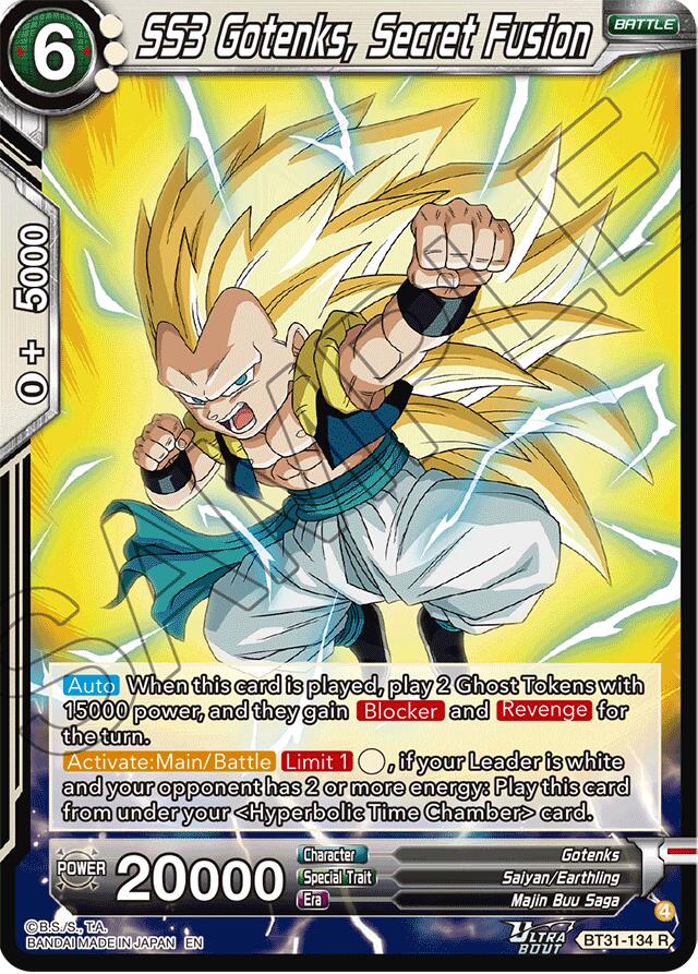SS3 Gotenks, Secret Fusion (BT31-134) [Impact Beyond Dimensions] | Black Swamp Games