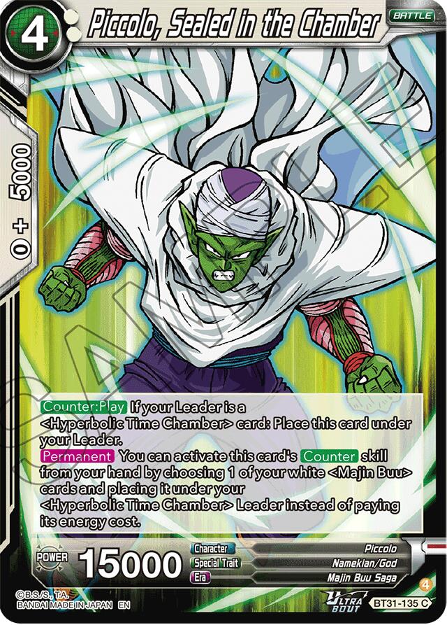 Piccolo, Sealed in the Chamber (BT31-135) [Impact Beyond Dimensions] | Black Swamp Games