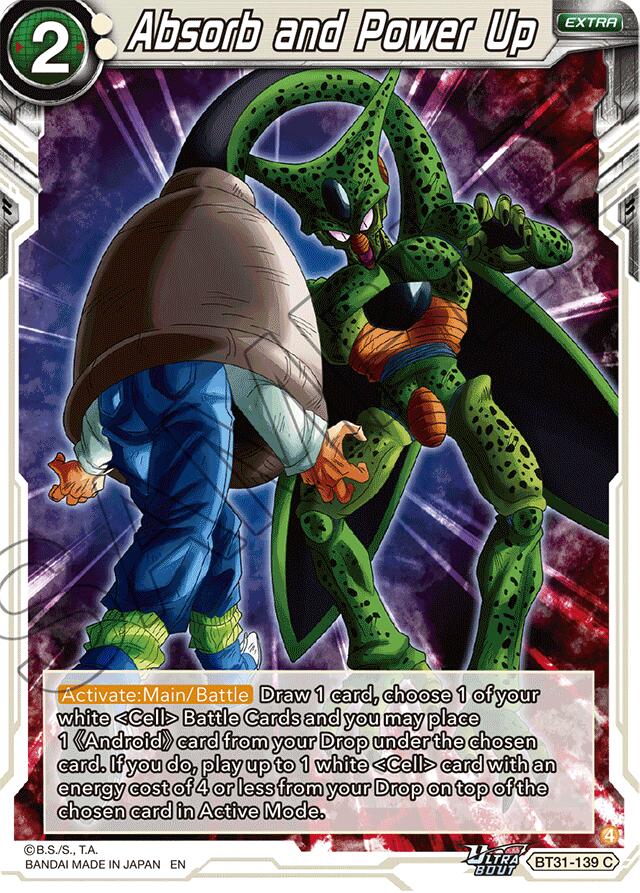 Absorb and Power Up (BT31-139) [Impact Beyond Dimensions] | Black Swamp Games