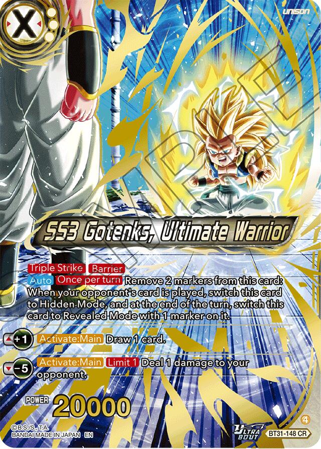 SS3 Gotenks, Ultimate Warrior (BT31-148) [Impact Beyond Dimensions] | Black Swamp Games