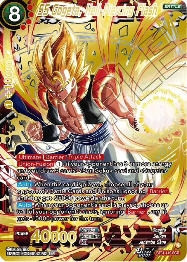 SS Gogeta, Hell-Piercing Flash (BT31-149) [Impact Beyond Dimensions] | Black Swamp Games