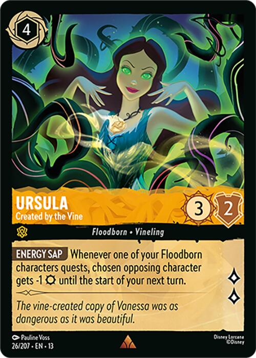 Ursula - Created by the Vine (26/204) [Attack of the Vine!] | Black Swamp Games