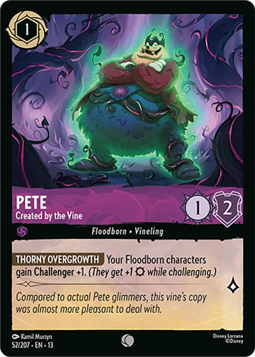 Pete - Created by the Vine (52/204) [Attack of the Vine!] | Black Swamp Games
