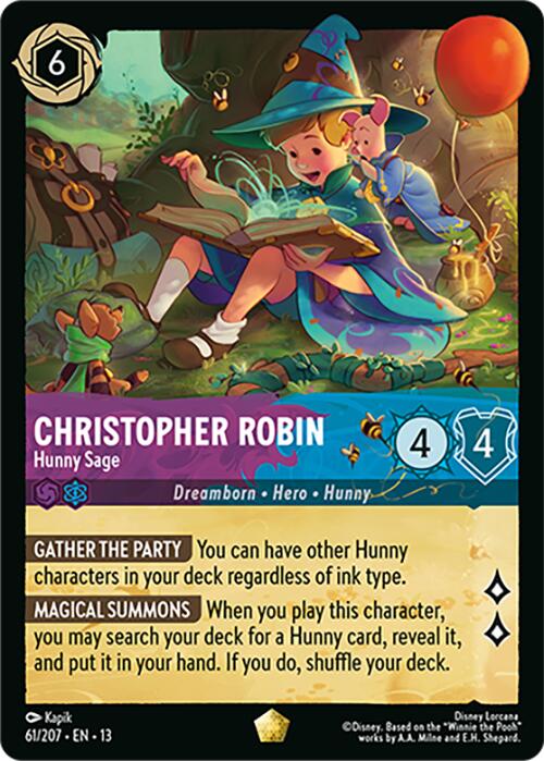 Christopher Robin - Hunny Sage (61/204) [Attack of the Vine!] | Black Swamp Games