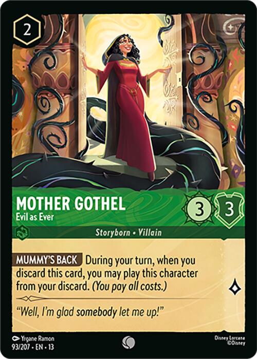 Mother Gothel - Evil as Ever (93/204) [Attack of the Vine!] | Black Swamp Games