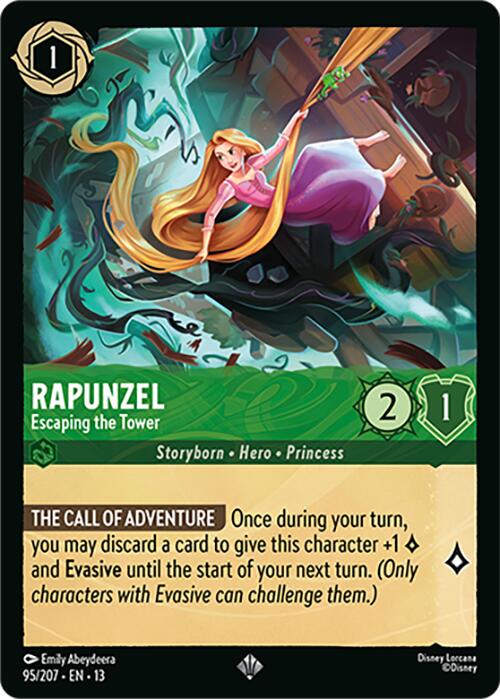 Rapunzel - Escaping the Tower (95/204) [Attack of the Vine!] | Black Swamp Games