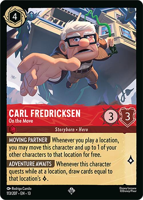 Carl Fredricksen - On the Move (113/204) [Attack of the Vine!] | Black Swamp Games