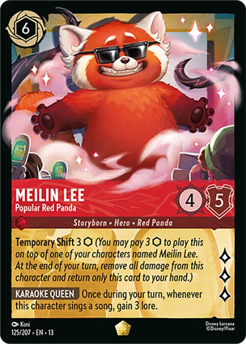 Meilin Lee - Popular Red Panda (125/204) [Attack of the Vine!] | Black Swamp Games