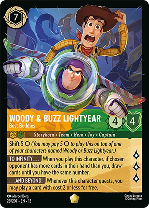 Woody & Buzz Lightyear - Best Buddies (28/204) [Attack of the Vine!] | Black Swamp Games