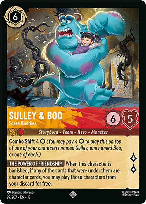 Sulley & Boo - Scare Buddies (29/204) [Attack of the Vine!] | Black Swamp Games
