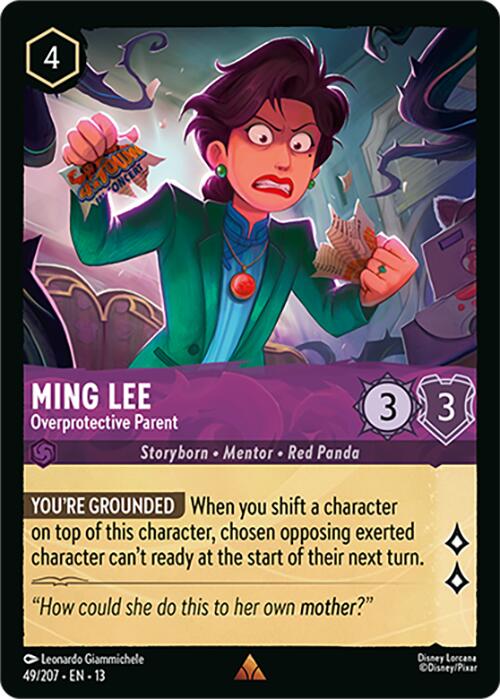 Ming Lee - Overprotective Parent (49/204) [Attack of the Vine!] | Black Swamp Games