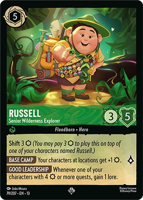 Russell - Senior Wilderness Explorer (79/207) [Attack of the Vine!] | Black Swamp Games